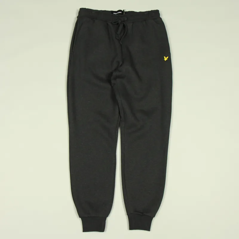 Lyle and Scott Racked Jogger - Black Ice Marl